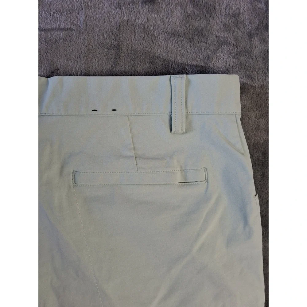Mens Adidas Size 30 Shorts Mint Green Golf Chinos‎ Flat Front Preppy Adicross